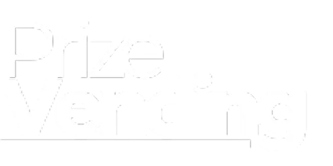 Prize Vending Logo - White